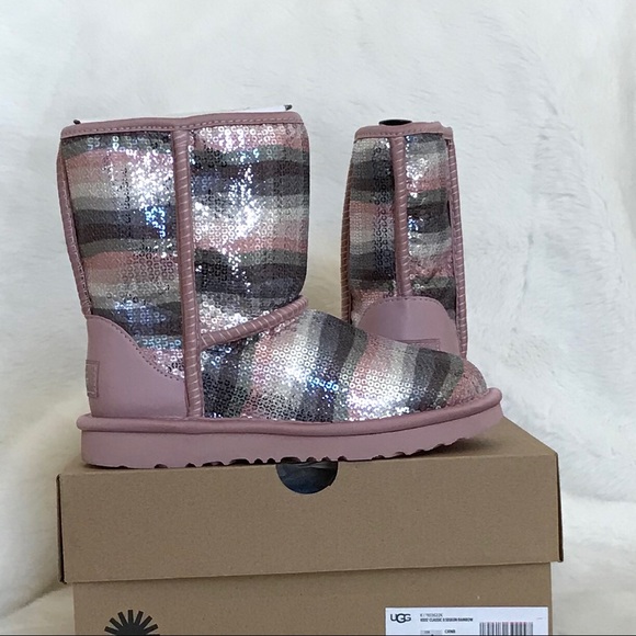 UGG Classic II Sequins Rainbow - Picture 2 of 7